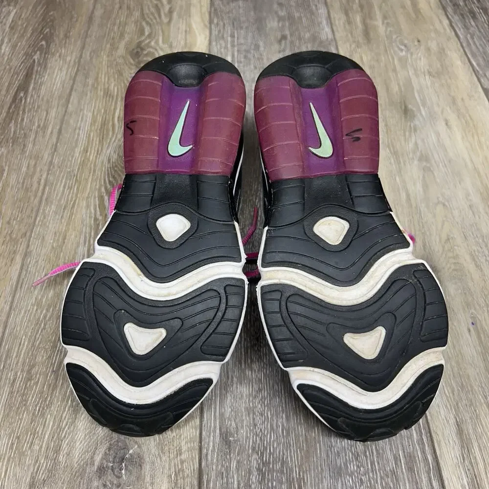 Nike Kids Youth US Size 6 Air Max 200 AT5627-004 Black Gray Pink Sneaker Shoes